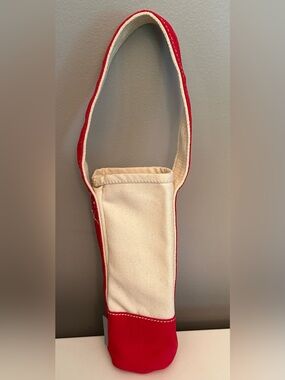 Lands' End Canvas Bottle Tote for a wine bottle or water bottle